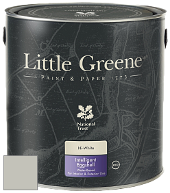 Краска Little Greene Intelligent Eggshell полуматовая моющаяся краска цвет LG218 Mono